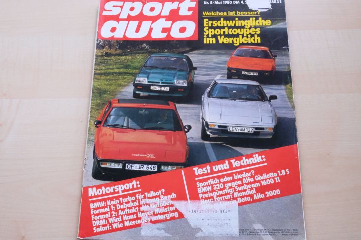 Sport Auto 05/1980